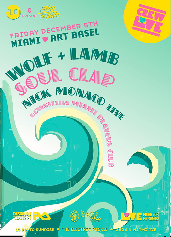 Crew Love Wolf + Lamb Art Basel Miami 2014 // DeeplyMoved