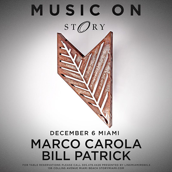 Music On Art Basel Miami 2015 Marco Carola Bill Patrick // DeeplyMoved