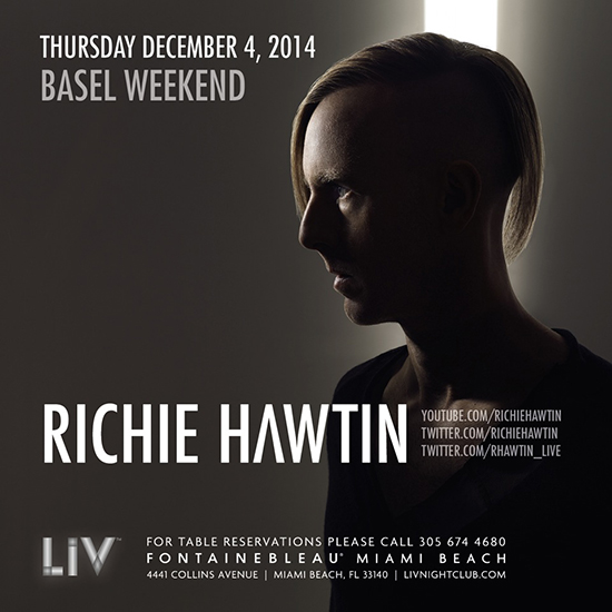 Richie Hawtin at Live Art Basel Miami 2015 // DeeplyMoved