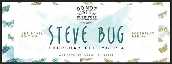 Steve Bug Art Basel // DeeplyMoved