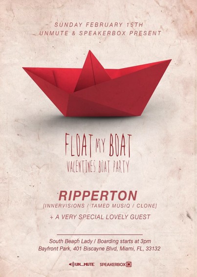 Float My Boat with Ripperton at South Beach Lady Bayfront Miami // DeeplyMoved