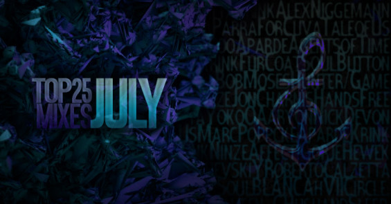 Top 25 Deep House and Techno Mixes of July on DeeplyMoved