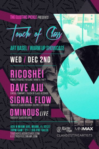 Art Basel 2016 Touch of Class Showcase Miami Electric Pickle // DeeplyMoved