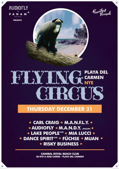 Flying Circus New Years Eve Playa del Carmen // DeeplyMoved