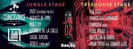 Coincidance Festival Closing Party + Roadless Fest Sacbe // Deeplymoved 2016