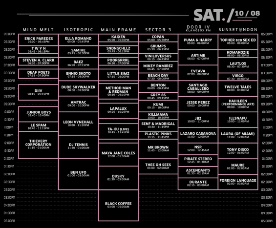 III Points Festival 2016 Saturday Lineup // DeeplyMoved