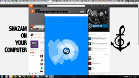 SHAZAM soundcloud tracks on your computer // deeplymoved